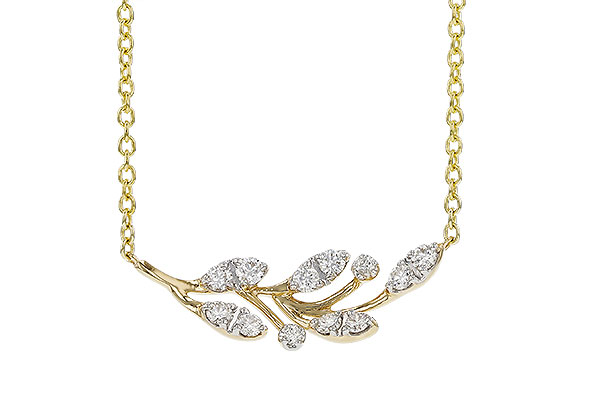 H329-66913: NECKLACE .32 TW (18")