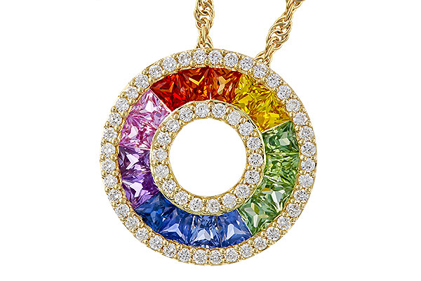 H329-66941: NECK 1.53 MULTI-COLOR SAPP 1.82 TGW