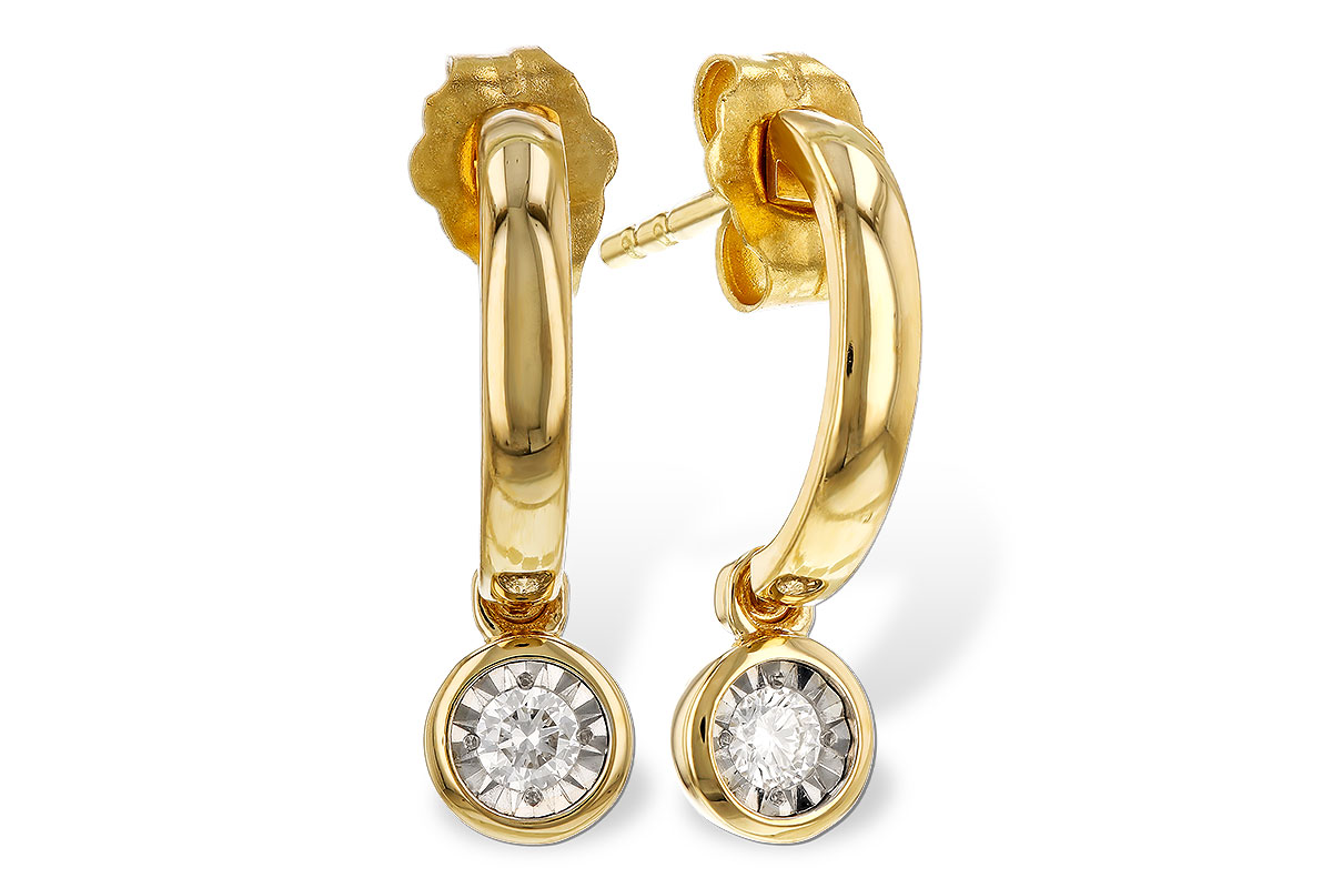 H329-70595: EARRINGS .10 TW