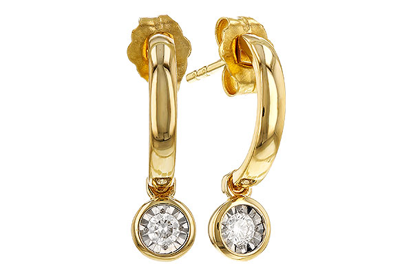 H329-70595: EARRINGS .10 TW