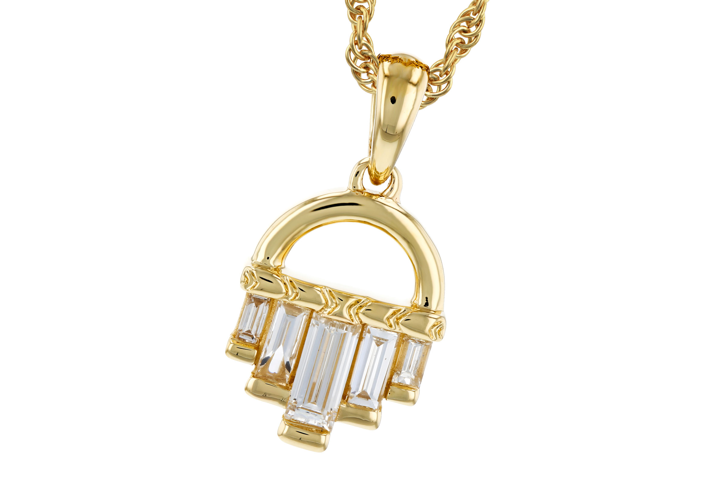 H330-56941: NECK .46 TW BAGUETTE DIAS