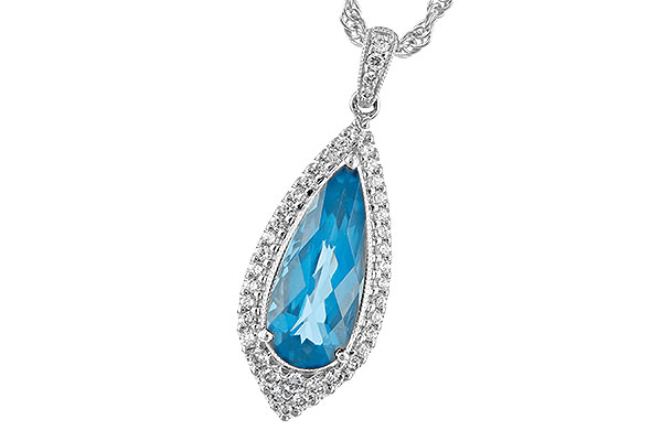 K244-21477: NECK 2.40 BLUE TOPAZ 2.65 TGW