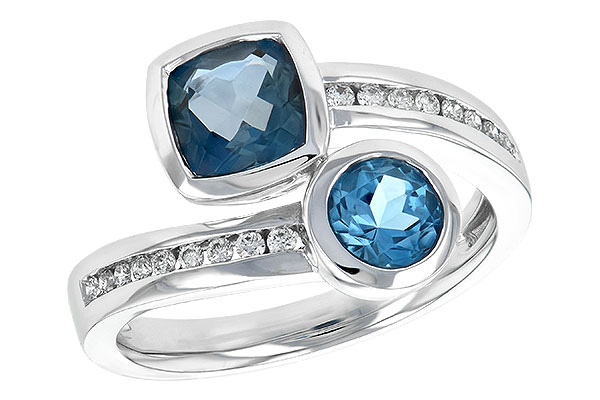 K244-26986: LDS RG 1.55 TW BLUE TOPAZ 1.70 TGW