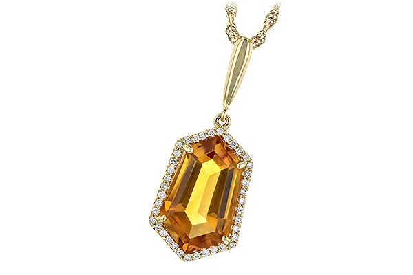 K245-10586: NECK 3.66 CITRINE 3.80 TGW