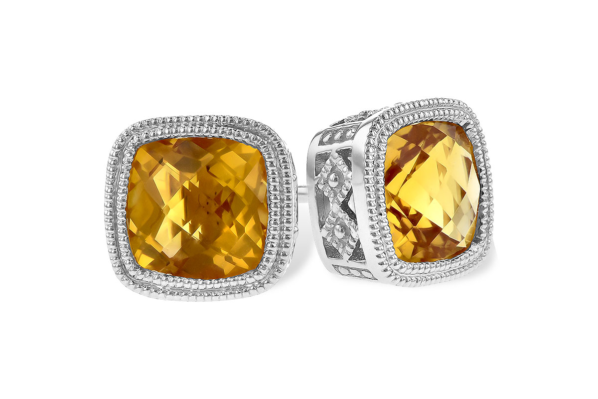 K327-82450: EARR 1.70 TW CITRINE