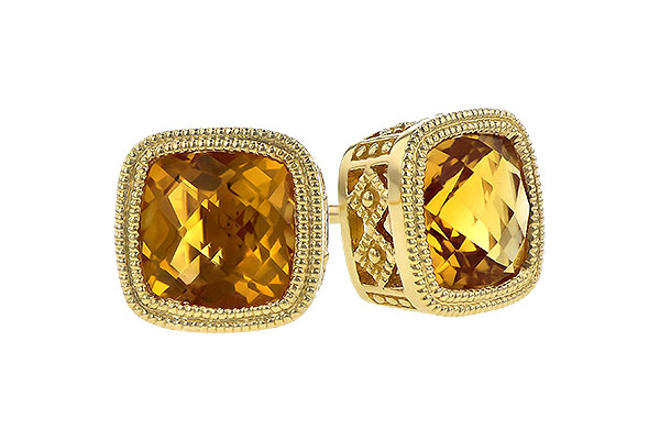 K327-82450: EARR 1.70 TW CITRINE