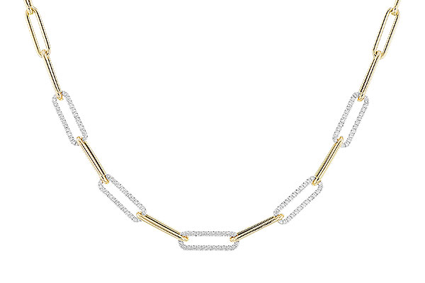 K328-73350: NECKLACE 1.00 TW (17 INCHES)