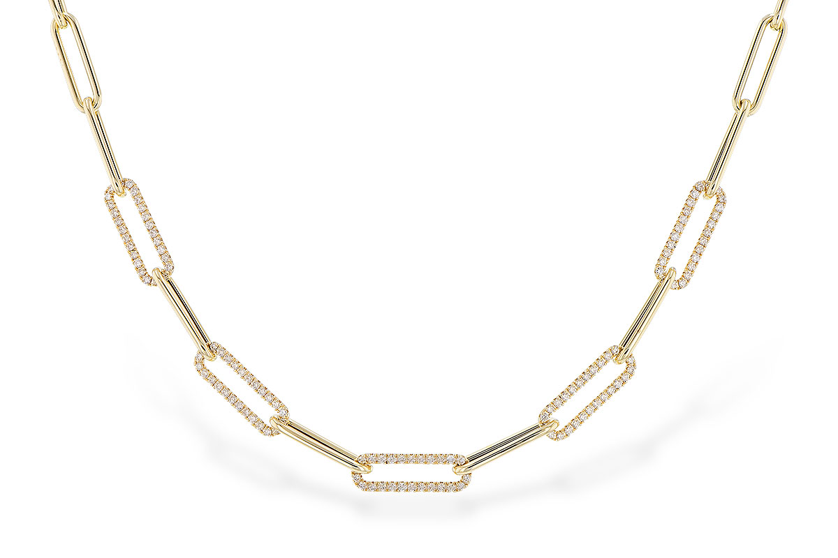 K328-73350: NECKLACE 1.00 TW (17 INCHES)