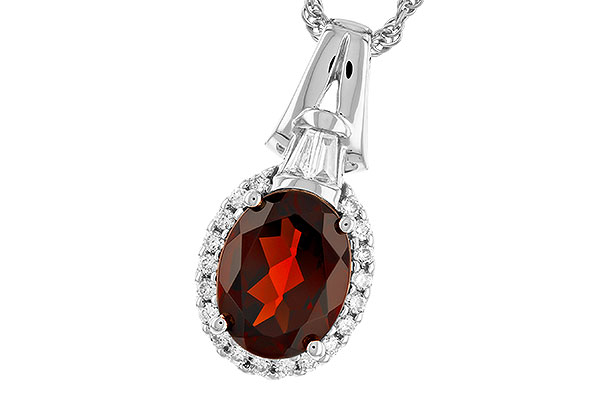 K328-79677: NECK 1.82 GARNET 2.02 TGW (9x7MM GAR)