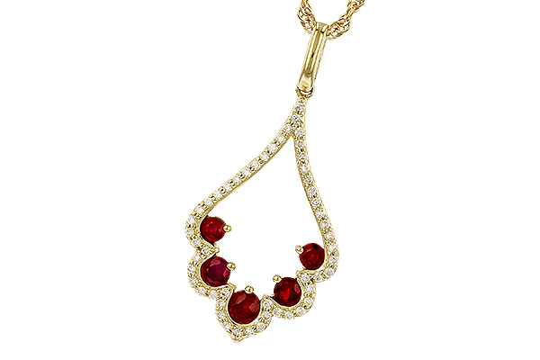 K328-81504: NECK .34 RUBY .53 TGW