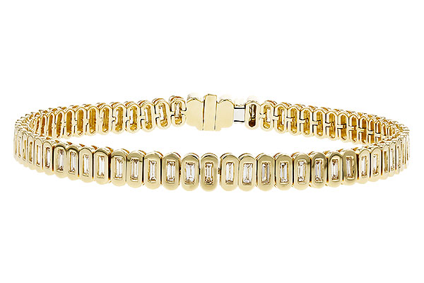 K329-64250: BRACELET 1.70 TW BAGUETTE (7")