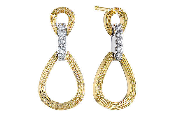 K329-65122: EARRINGS .07 TW