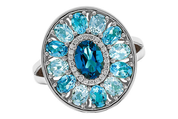 K329-70613: LDS RG 3.02 TW BLUE TOPAZ 3.10 TGW (7x5MM LBT CTR)