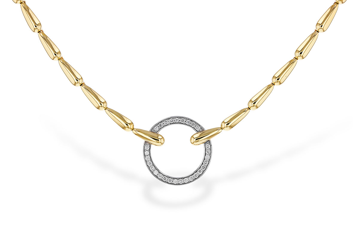 K329-72404: NECKLACE .33 TW (17")