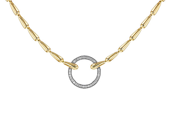 K329-72404: NECKLACE .33 TW (17")