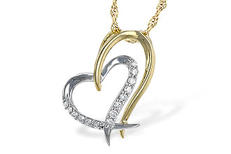 L245-12413: NECKLACE .15 TW
