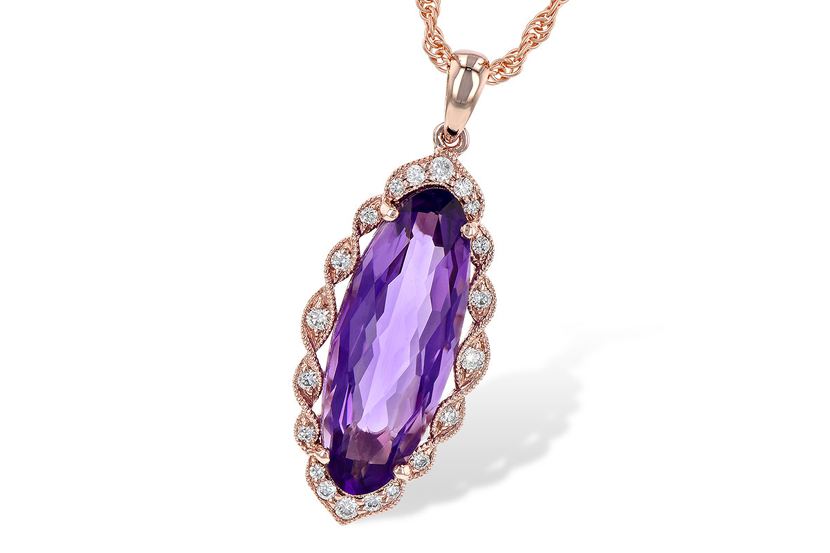 L245-16922: NECK 3.60 AMETHYST 3.74 TGW