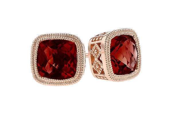 L327-82450: EARR 2.50 TW GARNET