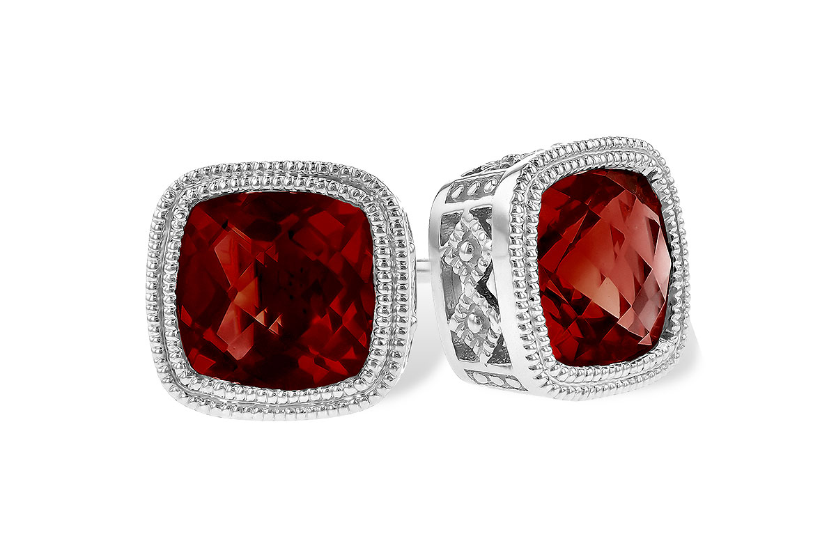 L327-82450: EARR 2.50 TW GARNET