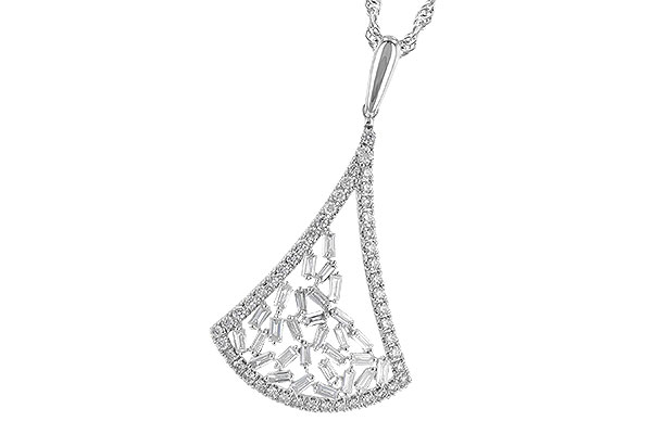 L327-87850: NECKLACE .50 TW
