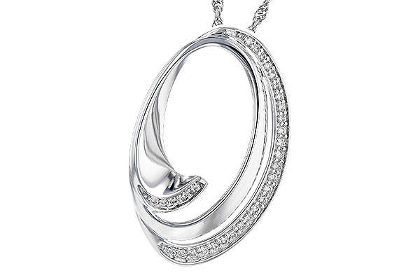 L327-89668: NECKLACE .14 TW