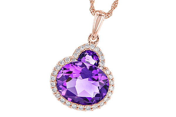 L328-74222: NECK 2.28 TW AMETHYST 2.42 TGW