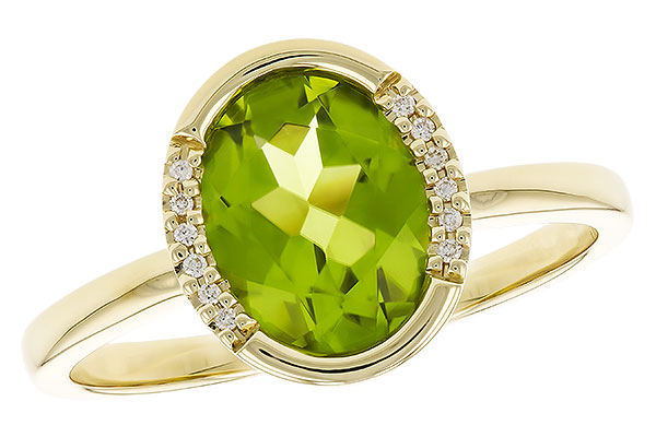 L328-76977: LDS RG 1.72 TW PERIDOT 1.75 TGW (9x7 PER)