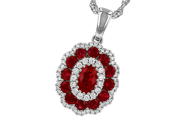 L328-81531: NECK 1.29 RUBY TW 1.52 TGW (6x4MM RUBY)