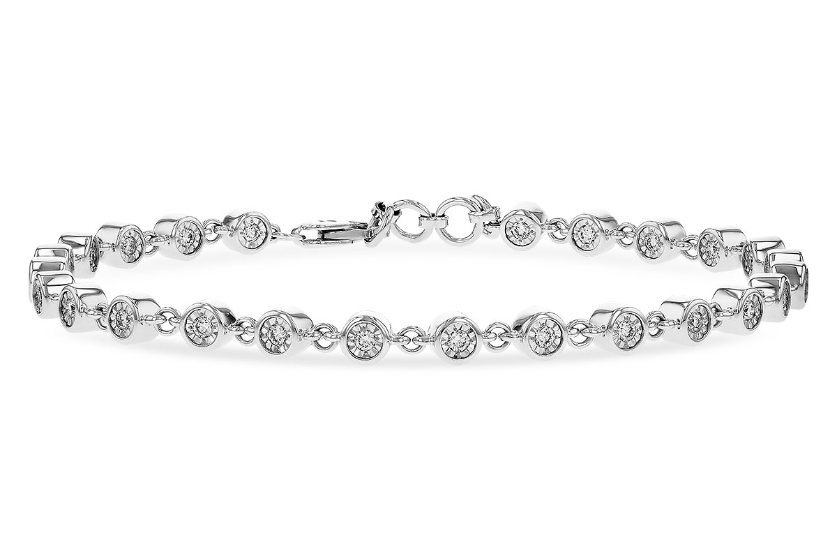 L329-64222: BRACELET .70 TW (7")