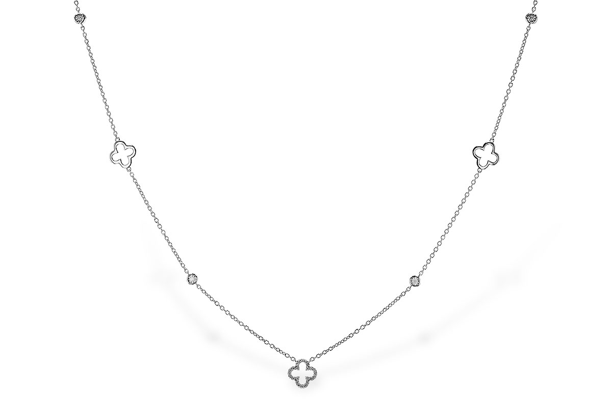 L329-66050: NECKLACE .20 TW (18")