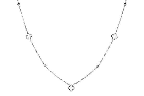 L329-66050: NECKLACE .20 TW (18")