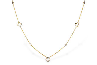 L329-66050: NECKLACE .20 TW (18")