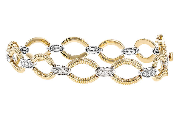 L329-69659: BRACELET .75 TW (7")