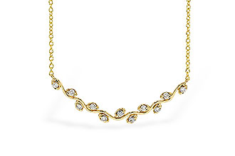 L329-71495: NECKLACE .25 TW (18")