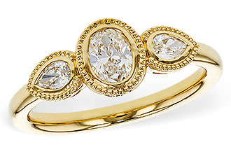 L329-71531: LDS DIA RG .60 TW FANCY CUT DIAMONDS
