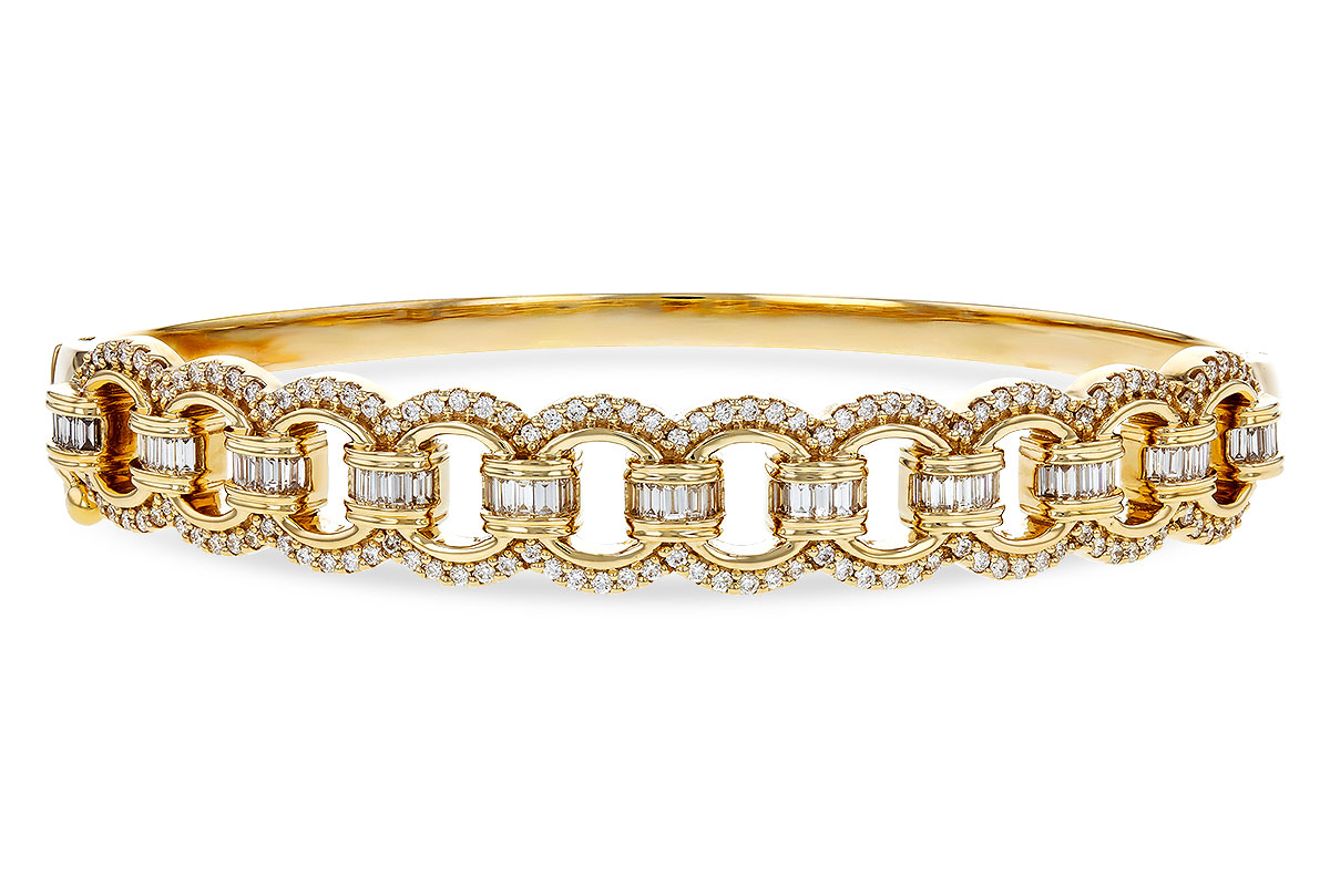 L329-72450: BANGLE .68 BAG 1.35 TW