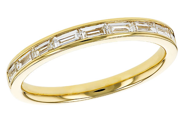 L330-55104: LDS DIA WED RG .44 TW BAGUETTES