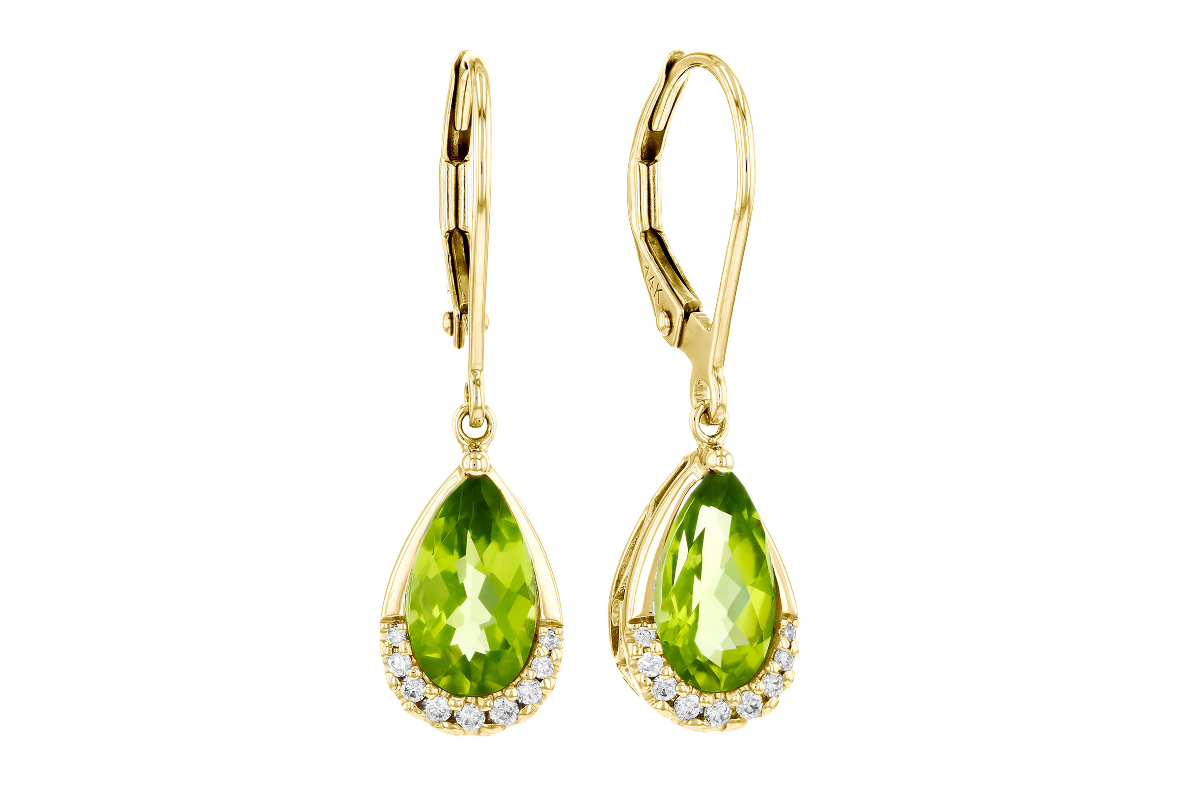 L330-56922: EARR 1.85 PERIDOT 1.94 TGW (9x5MM PS)