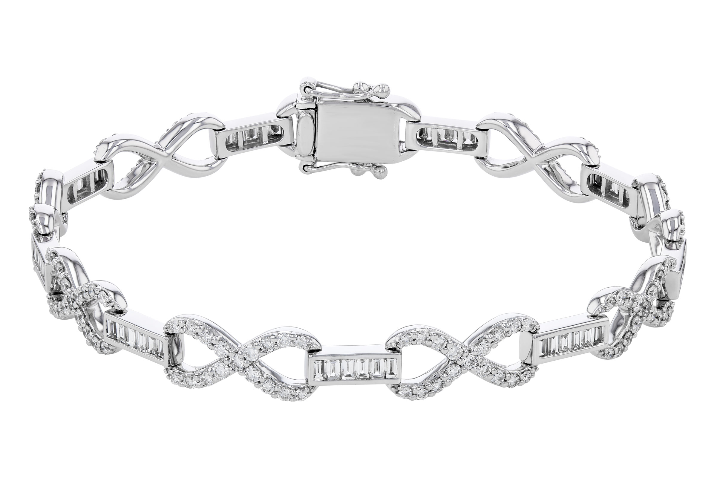 L330-56968: BRACELET 1.00 TW BAG 2.45 TW (7")