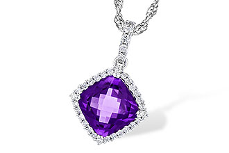 M239-65131: NECK 1.21 AMETHYST 1.32 TGW