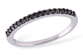 M239-71522: LDS WED RG .16 TW BLACK DIAS