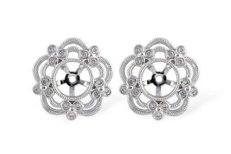 M240-58813: EARRING JACKETS .16 TW (FOR 0.75-1.50 CT TW STUDS)