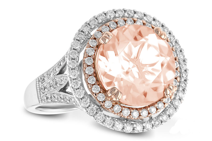 M243-31459: LDS RG 3.94 MORGANITE 4.50 TGW