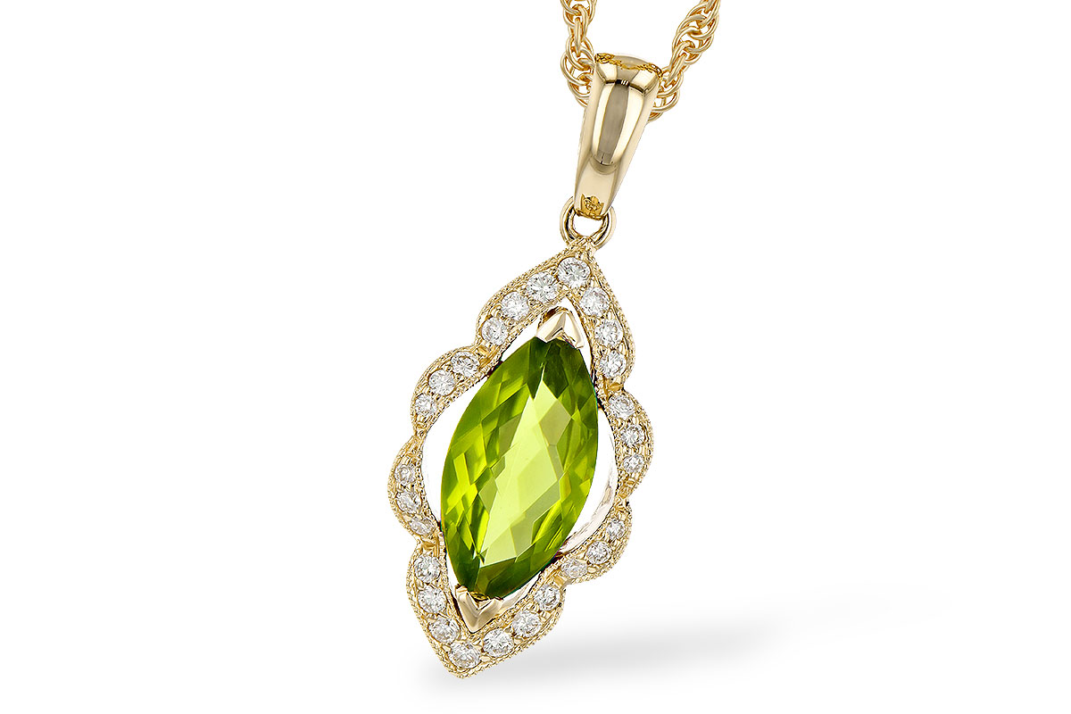 M245-15159: NECK .94 PERIDOT 1.05 TGW