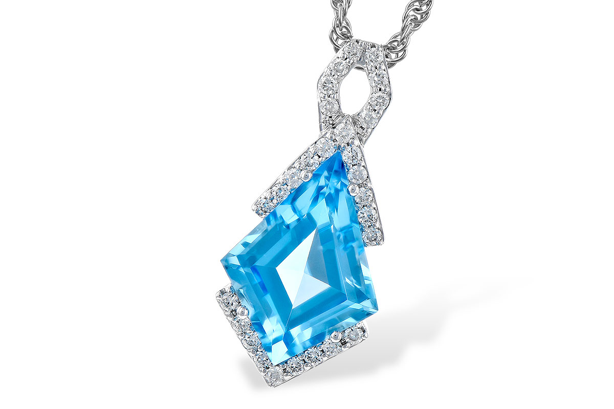 M327-84186: NECK 2.40 BLUE TOPAZ 2.53 TGW