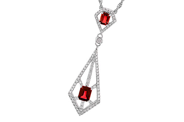 M327-86059: NECK .63 TW RUBY .93 TGW