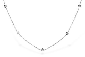M327-87868: NECK 1.00 TW 18" 9 STATIONS OF 2 DIA (BOTH SIDES)