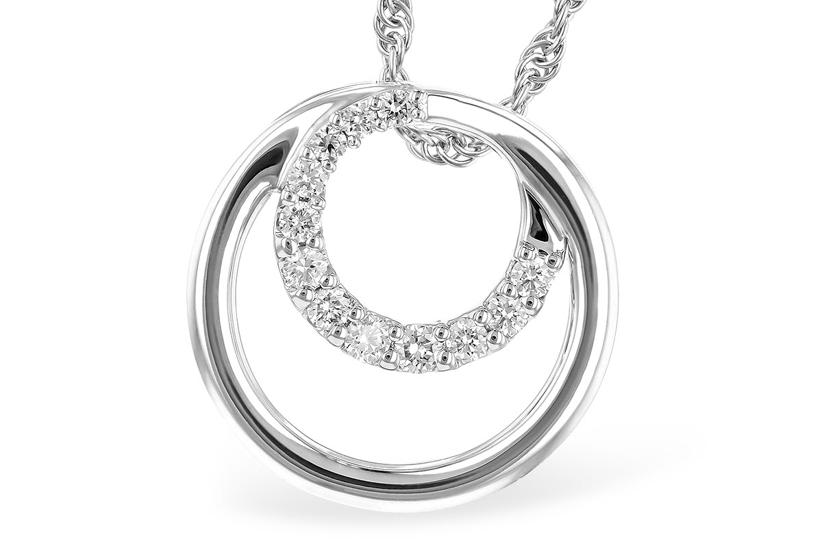 M327-88786: NECKLACE .15 TW