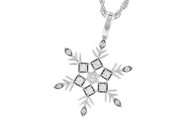 M327-90631: NECKLACE .07 TW