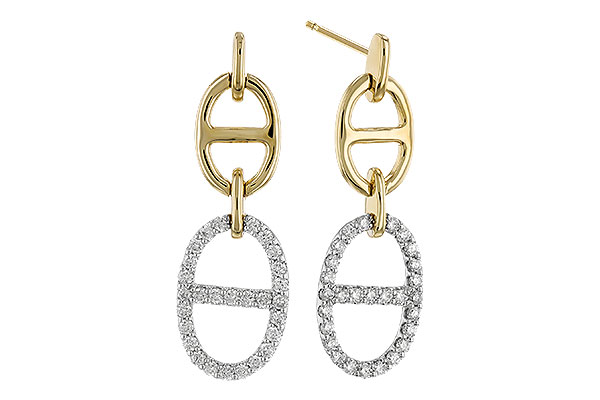M328-81486: EARRINGS .36 TW